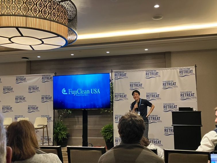 Remarks by a FujiClean representative